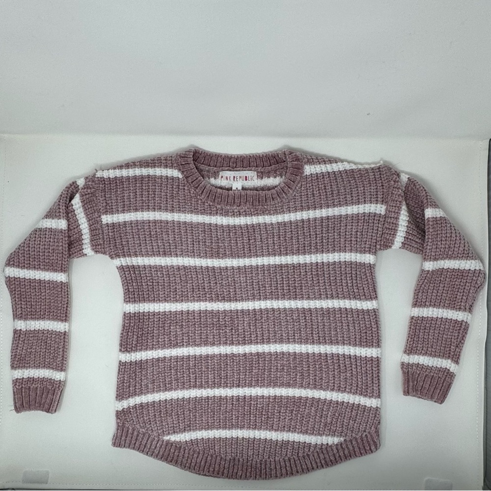 NWOT. Pink Republic Sweater, size 10/12